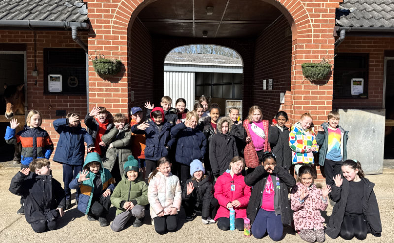 Visit from Theydon Bois Primary School